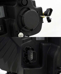 AlphaRex 15-17 Ford F150 PRO-Series Halogen Projector Headlights Black OffRoadUSA.com