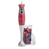Betty Crocker BC-3302CMR Two Speed Hand Blender with Included Beaker Red EasyOptionXY LLC