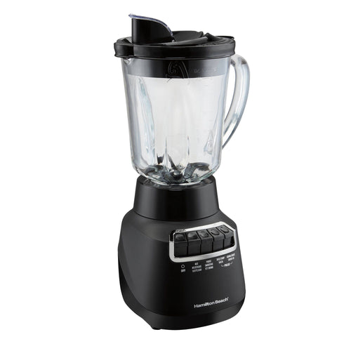 Hamilton Beach 58185 Wave Crusher Blender 40 Oz Glass Jar Stainless Steel Blades 800 Watts Black EasyOptionXY LLC