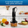 Oster Food Prep Kit with Immersion Blender, Electric Knife, and 2-Cup Capacity Mini Food Chopper, 350W EasyOptionXY LLC