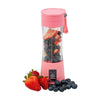 Mind Reader Portable Blender 6 Stainless Steel Blades 12.8 oz Pink EasyOptionXY LLC