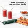 Chefman Immersion Stick Hand Blender with Stainless Steel Blades Ice Crushing Power Dark Green EasyOptionXY LLC