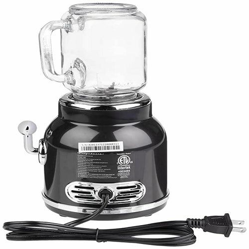 Frigidaire ESMM100BLACK 300-Watt Retro Smoothie Maker Black EasyOptionXY LLC