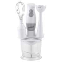 Brentwood Appliances 2-Speed Hand Blender and Food Processor with Balloon Whisk (White) (HB-38W) EasyOptionXY LLC
