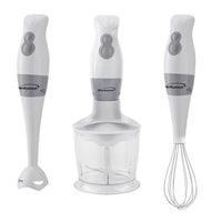 Brentwood Appliances 2-Speed Hand Blender and Food Processor with Balloon Whisk (White) (HB-38W) EasyOptionXY LLC