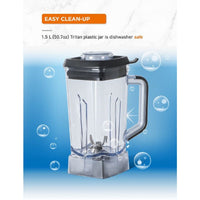 Commercial Chef CHB50MB 1.5L High Power Blender with Vacuum Seal Container & Pump EasyOptionXY LLC