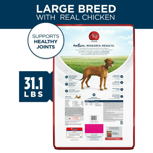 Purina ONE Plus Large Breed Adult Dog Food Dry Formula EasyOptionXY LLC