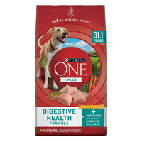 Purina One +Plus Dry Dog Food Digestive Health Formula 31.1 lb Bag EasyOptionXY LLC