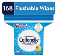 Cottonelle Fresh Care Flushable Wet Wipes, 1 Refill Pack (168 Total Wipes) EasyOptionXY LLC