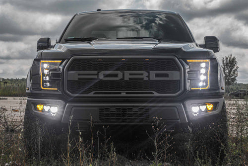 Morimoto Ford Raptor (17-20) XB LED Headlights - Amber DRL OffRoadUSA.com