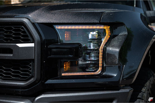 Morimoto Ford Raptor (17-20) XB LED Headlights - Amber DRL OffRoadUSA.com