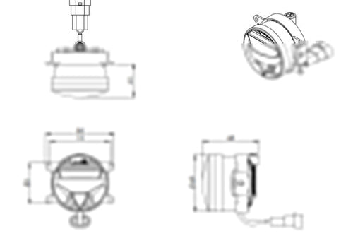 Morimoto Universal XB LED Fog Lights (70MM) OffRoadUSA.com