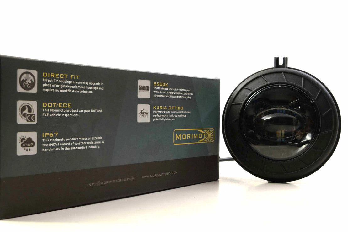 Morimoto Dodge/Jeep (4in Round) XB LED Fog Lights