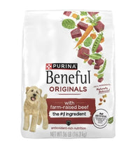Purina Beneful Originals Dry Dog Food Farm Raised Beef, 36 lb Bag EasyOptionXY LLC
