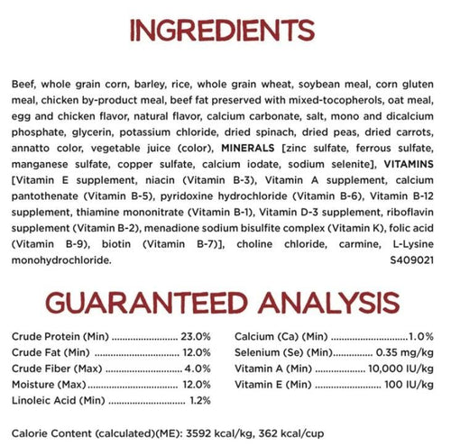 Purina Beneful Originals Dry Dog Food Farm Raised Beef, 36 lb Bag EasyOptionXY LLC