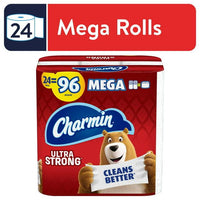 Charmin Ultra Strong Toilet Paper, 24 Mega Roll EasyOptionXY LLC
