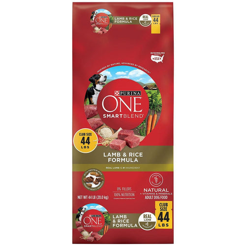Purina ONE SmartBlend Natural Lamb and Rice Formula Adult Dry Dog Food (44 lbs.) EasyOptionXY LLC
