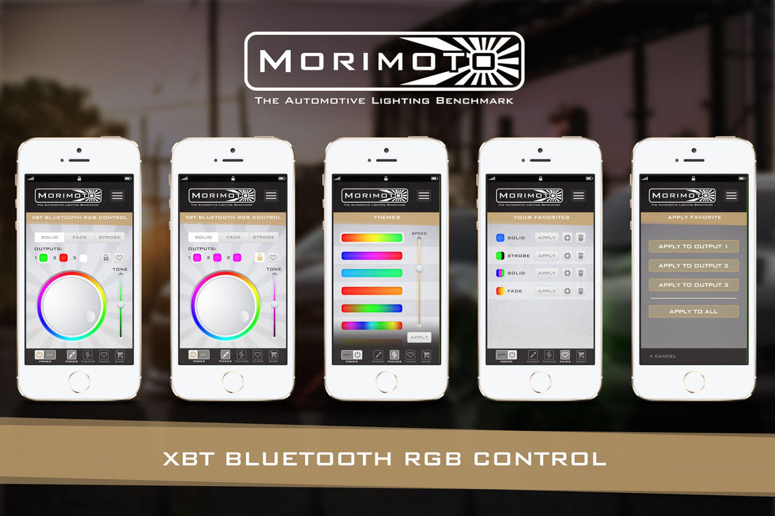 Morimoto RBG Controller: Morimoto XBT Bluetooth
