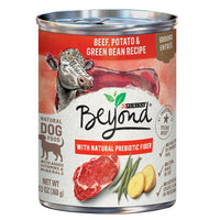 Purina Beyond Natural Wet Dog Food Pate Grain Free Beef Potato & Green Bean Recipe Ground Entree 13 oz Can EasyOptionXY LLC