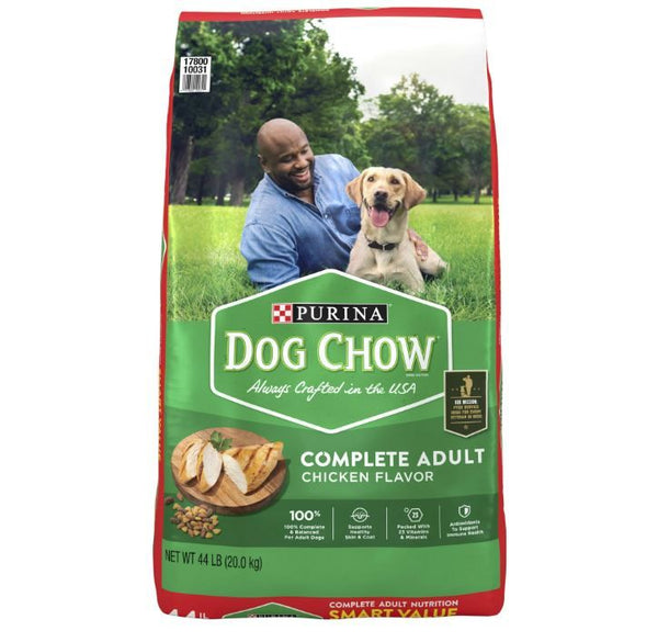 Purina Dog Chow Complete, Dry Dog Food for Adult Dogs High Protein, Real Chicken, 44 lb Bag EasyOptionXY LLC
