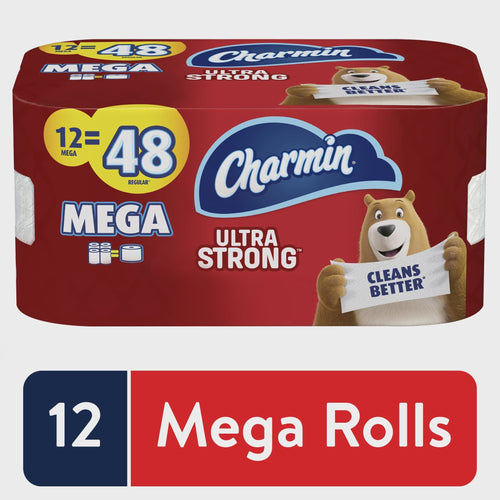Charmin Ultra Strong Toilet Paper, 12 Mega Roll, 264 Sheets per Roll EasyOptionXY LLC