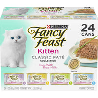 Purina Fancy Feast Classic Pate Wet Cat Food for Kittens 3 oz Boxes (24 Pack) EasyOptionXY LLC