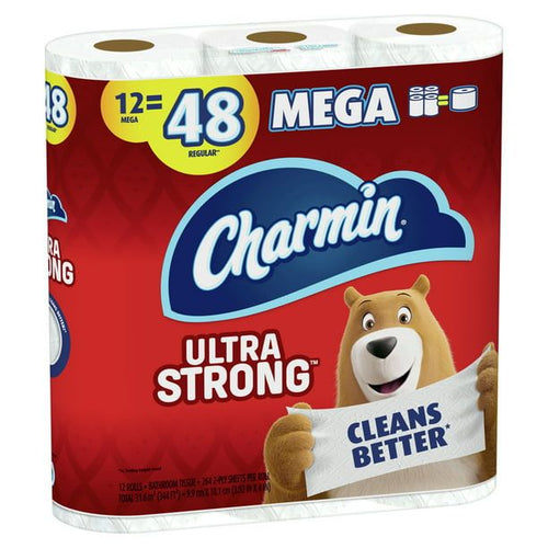 Charmin Ultra Strong Toilet Paper, 12 Mega Roll, 264 Sheets per Roll EasyOptionXY LLC