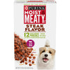 Purina Moist and Meaty Steak Flavor Beef Wet Dog Food 72 oz EasyOptionXY LLC