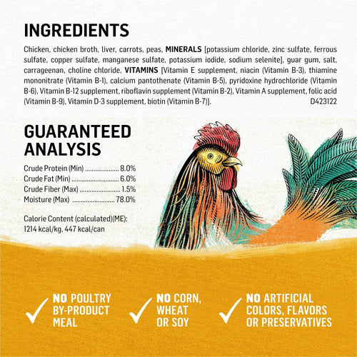 Purina Beyond Natural Wet Dog Food Pate Grain Free Chicken Carrot & Pea Recipe Ground Entree 13 oz Can EasyOptionXY LLC