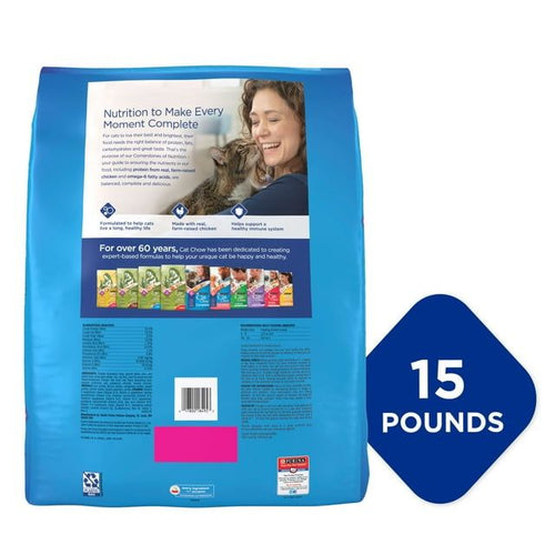 Purina Cat Chow Complete Dry Cat Food 15 lb Bag EasyOptionXY LLC