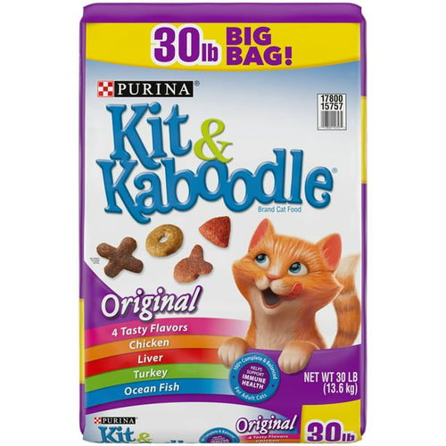 Purina Kit & Kaboodle Origina Dry Cat Food 30 lb Bag EasyOptionXY LLC