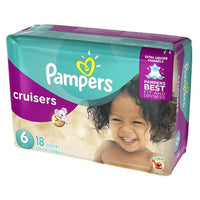 Pampers Cruisers Diapers Size 6, 18 Count EasyOptionXY LLC