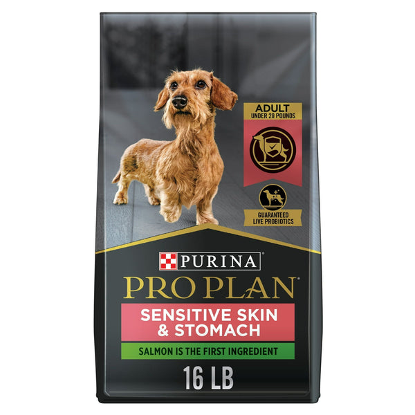 Purina Pro Plan Sensitive Skin and Stomach for Adult Dogs Under 20 lb Salmon 16 lb Bag EasyOptionXY LLC