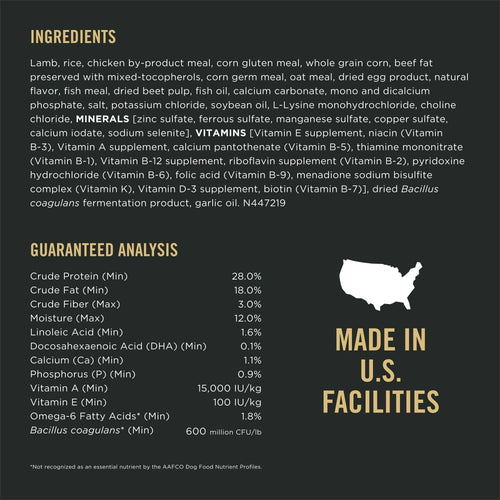 Purina Pro Plan Lamb and Rice for Puppies 34 lb Bag EasyOptionXY LLC