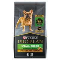 Purina Pro Plan Chicken Rice Small Breed for Adult Dogs 6 lb Bag EasyOptionXY LLC
