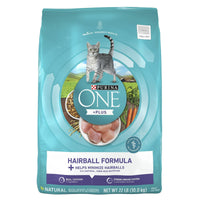 Purina One +Plus Helps Minimize Hairballs Dry Cat Food 22 lb Bag EasyOptionXY LLC