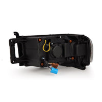 AlphaRex 02-05 Dodge Ram PRO-Series Halogen Projector Headlights Alpha-Black OffRoadUSA.com