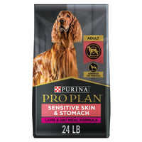 Purina Pro Plan Sensitive Skin and Stomach for Adult Dogs Lamb Oat Meal 24 lb Bag EasyOptionXY LLC
