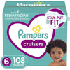 Pampers Cruisers Cruisers Disposable Baby Diapers Size 6, 108 Count EasyOptionXY LLC