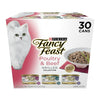 Purina Fancy Feast Poultry & Beef Gravy Wet Cat Food Variety Pack, 3 oz Cans (30 Pack) EasyOptionXY LLC
