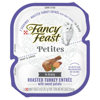 Purina Fancy Feast Petites Wet Cat Food Turkey Sweet Potato, 2.8 oz Tubs (12 Pack) EasyOptionXY LLC