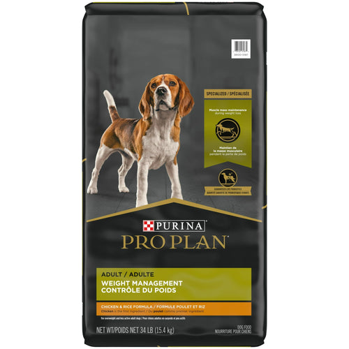Purina Pro Plan Chicken and Rice for Adult Dogs Chicken Rice, 34 lb Bag EasyOptionXY LLC