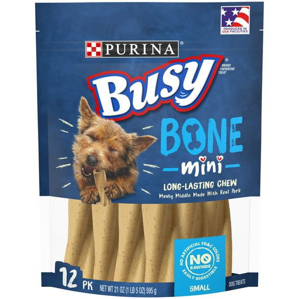 Purina Busy Long Lasting Chews for Dogs, 21 oz Pouch EasyOptionXY LLC