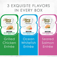 Purina Fancy Feast Petites Wet Cat Food Variety Pack, 1.1 oz Tub EasyOptionXY LLC