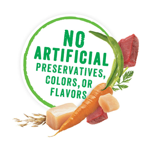 Purina Beneful Prepared Meals Wet Dog Food Beef and Chicken Medley, 10 oz Tubs (8 Pack) EasyOptionXY LLC