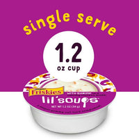 Purina Friskies Lil' Soups Wet Cat Food Shrimp Chicken Broth, 1.2 oz Cups (8 Pack) EasyOptionXY LLC