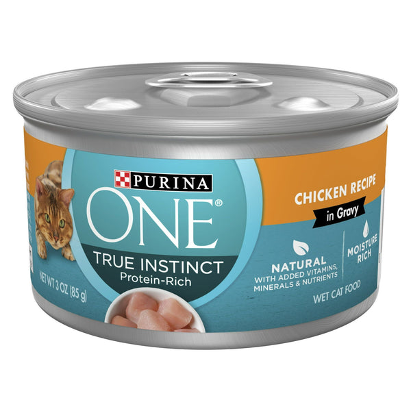 Purina One True instinct Wet Cat Food Chicken, 3 oz Cans (24 Pack) EasyOptionXY LLC