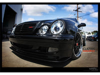 Spyder Mercedes Benz CLK 98-02 Projector Headlights Halogen Model- LED Halo Chrm PRO-YD-MBCLK98-HL-C OffRoadUSA.com