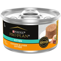 Purina Pro Plan Wet Cat Food for Kittens Chicken Liver, 3 oz Cans (24 Pack) EasyOptionXY LLC