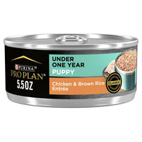 Purina Pro Plan Wet Puppy Food for Dogs Under 1 Year Chicken Brown, 5.5 oz Cans (24 Pack) EasyOptionXY LLC